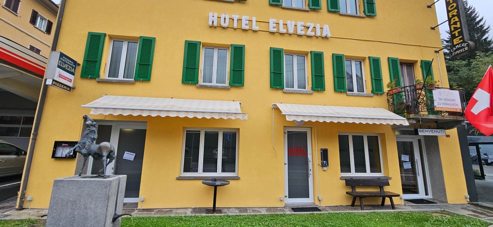 Hotel Elvezia - Self Check-In Lavorgo Exteriér fotografie